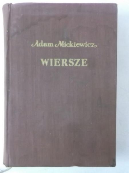 Mickiewicz Adam  - Wiersze
