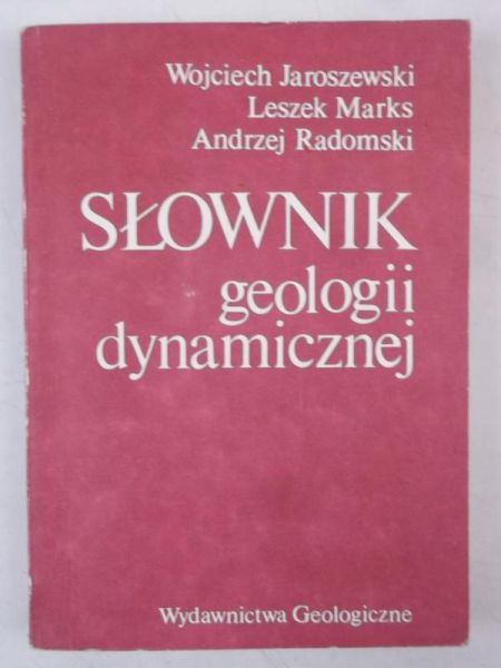 Słownik geologii dynamicznej