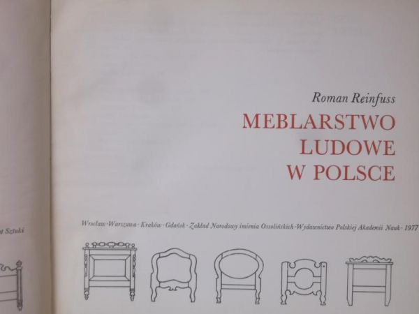 Meblarstwo ludowe w Polsce