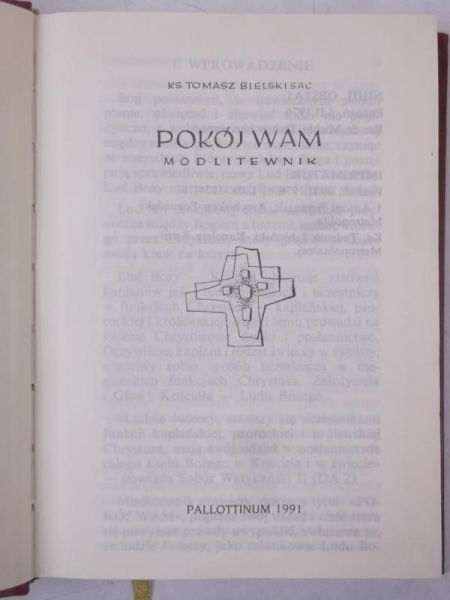 Bielski Tomasz - Pokój wam. Modlitewnik