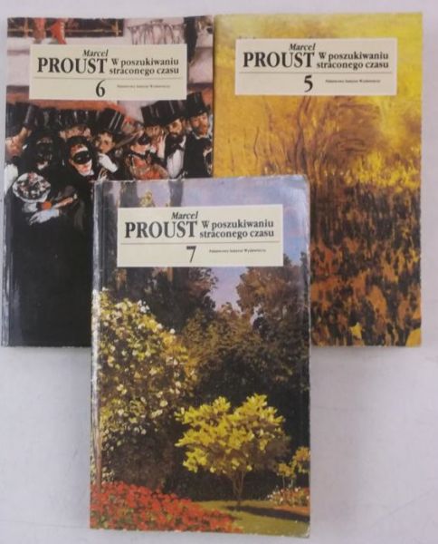 W poszukiwaniu straconego czasu, Tom: V,VI,VII