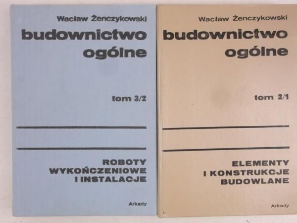 Budownictwo ogólne, tomy 2/1, 3/2
