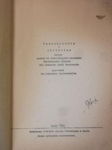 Farmakologia i receptura