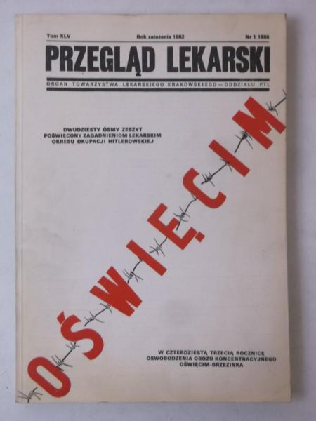 Przegląd lekarski: Oświęcim, Tom XLV, Nr 1 (1988)