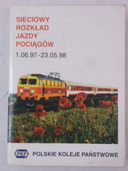 Sieciowy rozkład jazdy pociągów 1.06.97 - 23.05.98