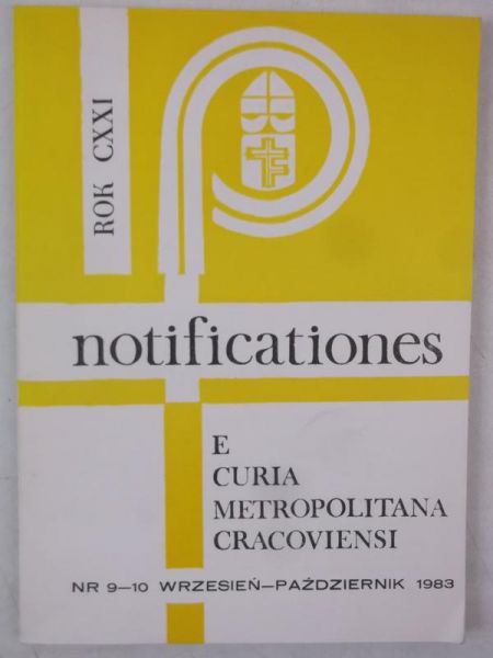 Notificationes, rok CXXI