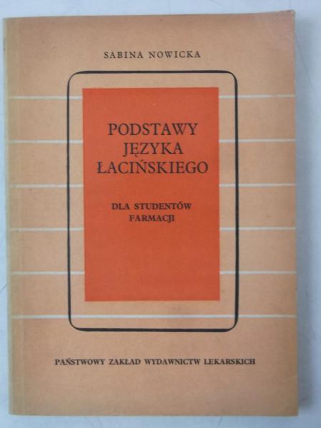 Podstawy języka łacińskiego