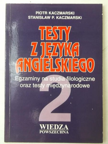 Testy z języka angielskiego, część 2