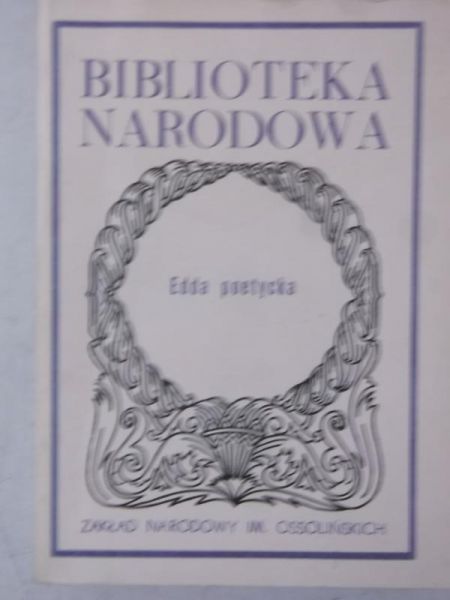 Edda poetycka, BN