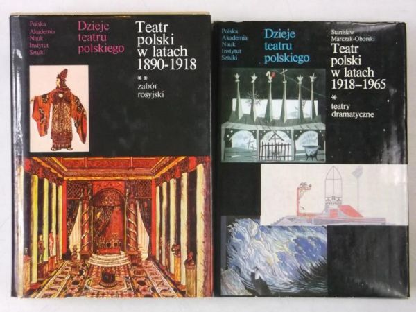 (red.) - Dzieje teatru polskiego, 2 książki