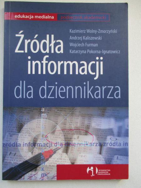 Źródła informacji dla dziennikarza