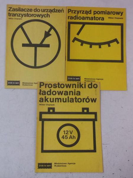 Chojnacki Wiktor - Seria Zrób to sam, 3 książki