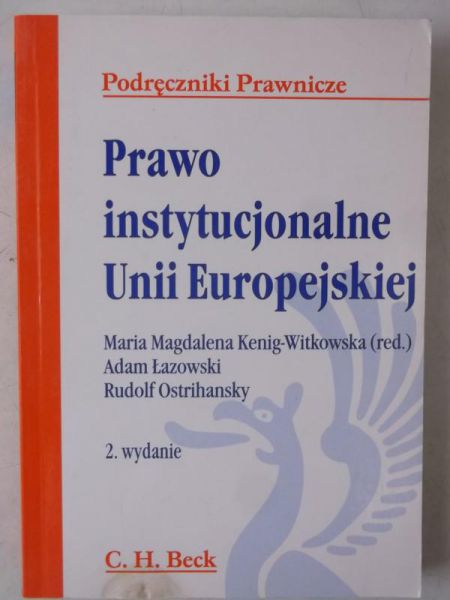 Prawo instytucjonalne Unii Europejskiej