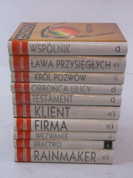 Grisham John - Zestaw 10 książek