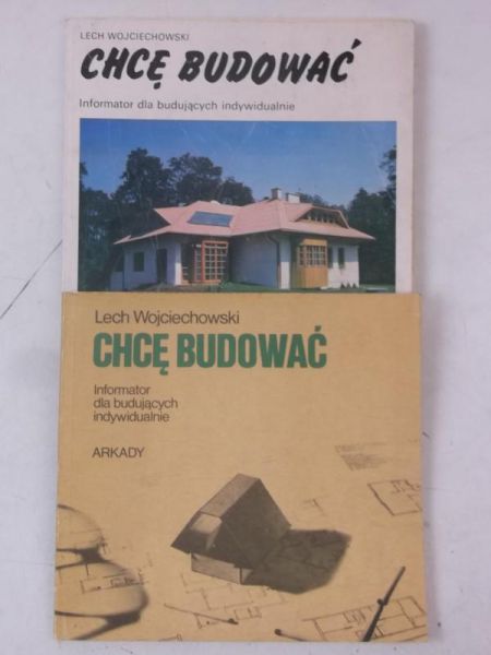 Chcę budować, 2 ksiązki