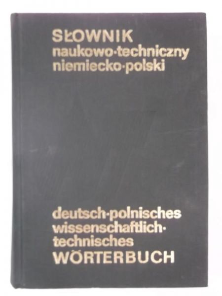 Słownik naukowo-techniczny niemiecko-polski