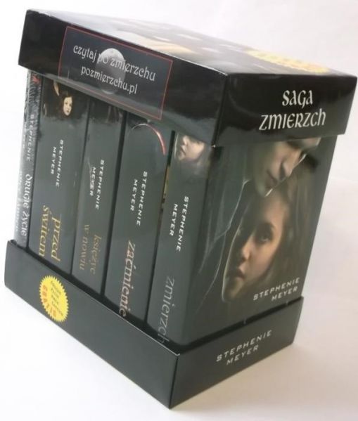 Saga Zmierzch + dodatek, 5 książek