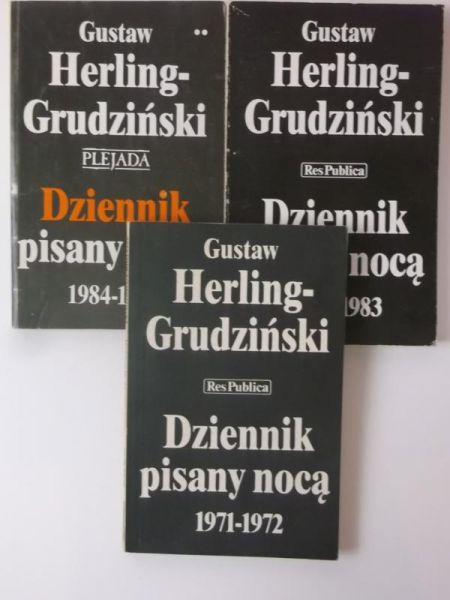 Dziennik pisany nocą, 3 książki