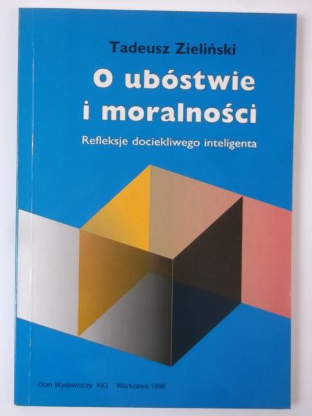 O ubóstwie i moralności