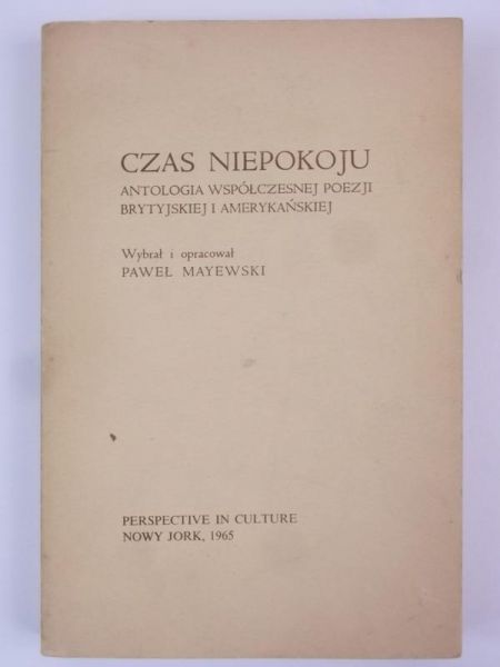 Mayewski Paweł (oprac.) - Czas niepokoju