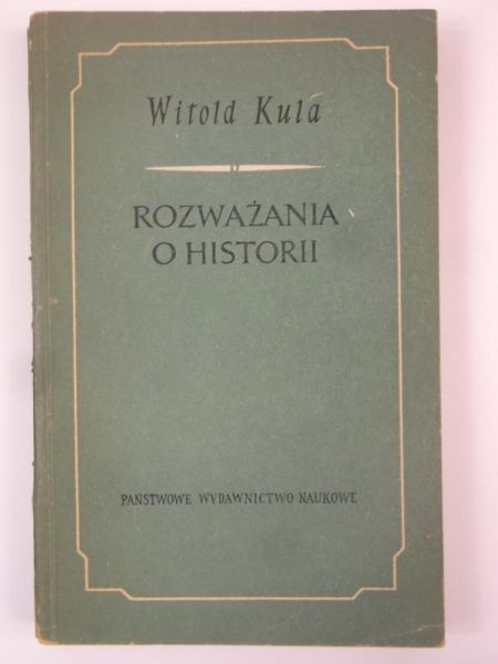 Rozważania o historii