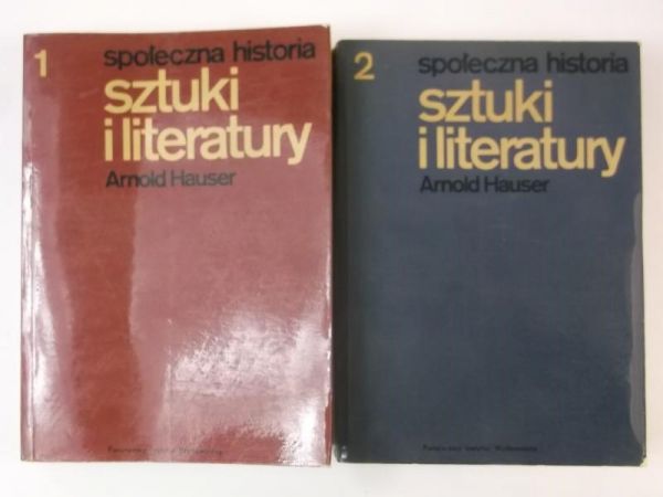 Społeczna historia sztuki i literatury, Tomy I i II