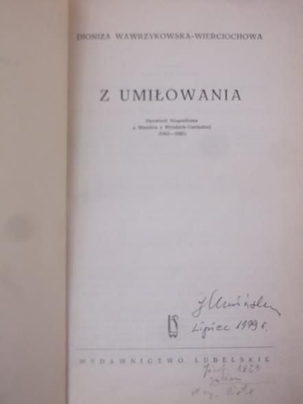 Z umiłowania