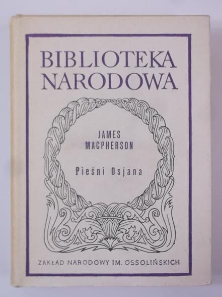 Macpherson James - Pieśni Osjana, BN
