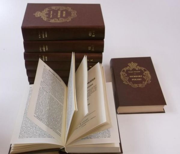 Herbarz polski, Tomy I-V, VII-X, Reprint z 1839 r.