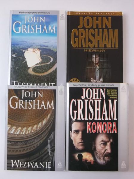 Grisham John - Komora / Wezwanie / Niewinny / Testament