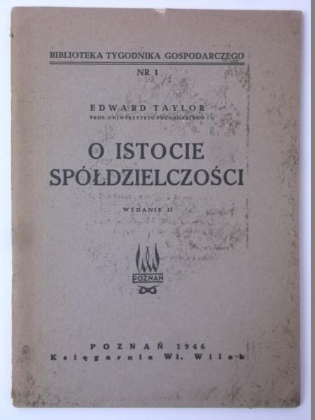 O istocie spółdzielczości, 1946 r.