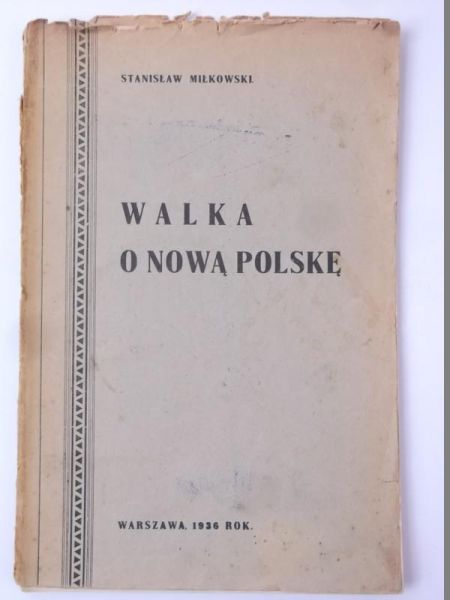 Walka o Nową Polskę, 1936 r.