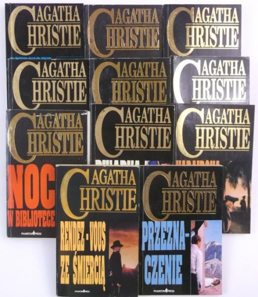 Christie Agatha - Zestaw 11 książek