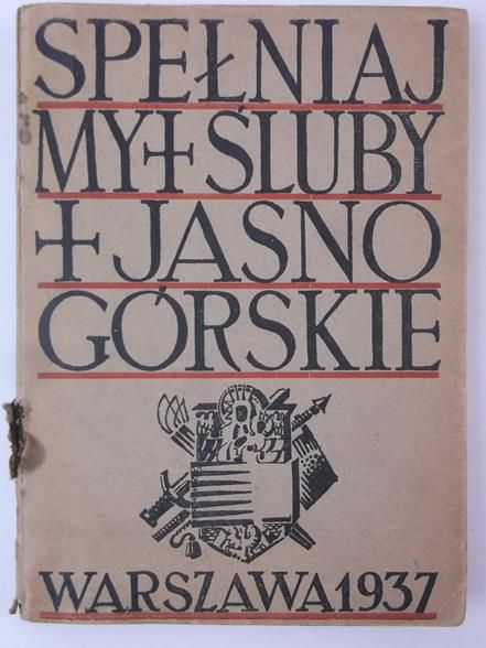 Spełniajmy śluby Jasnogórskie, 1937 r.