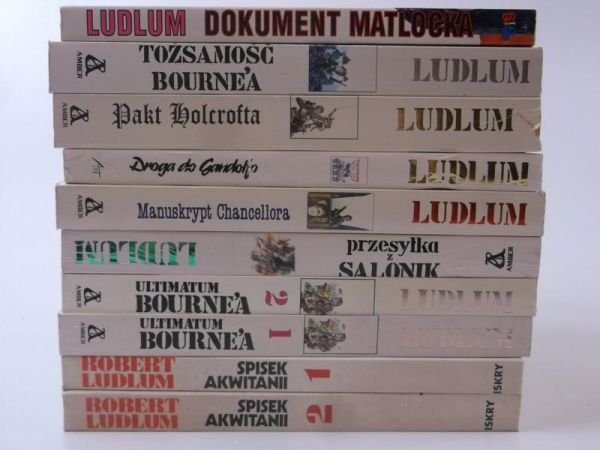 Ludlum Robert - Zestaw 10 książek