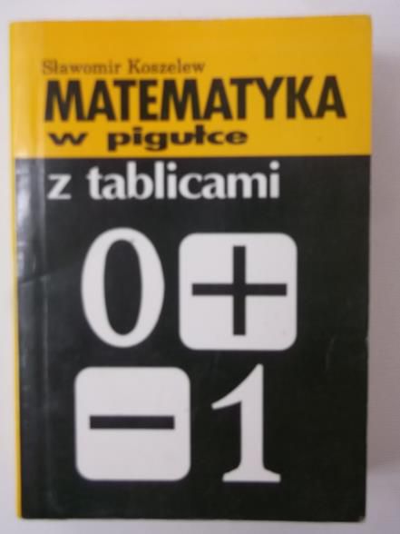 Matematyka w pigułce z tablicami
