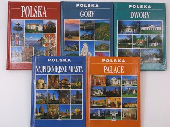 Wydawnictwo Kluszczyński - Polska, zestaw 5 książek