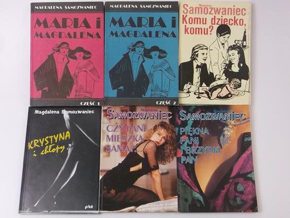 Samozwaniec Magdalena - Zestaw 6 książek