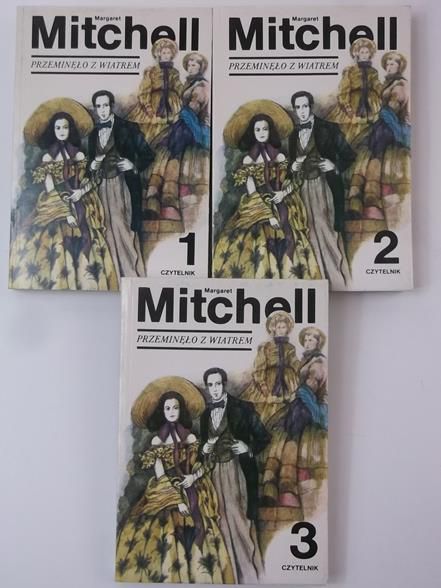Mitchell Margaret - Przeminęło z wiatrem, Tom I-III, komplet