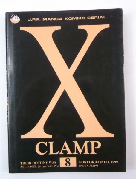 X Clamp 8. Manga komiks serial