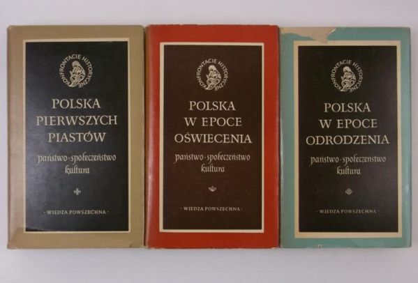 Konfrontacje historyczne, zestaw 3 książek