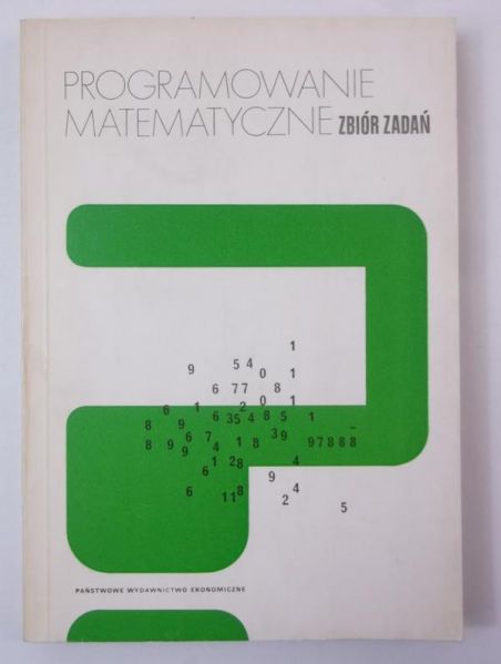 Krawczyk Stanisław (red.) - Programowanie matematyczne. Zbiór zadań