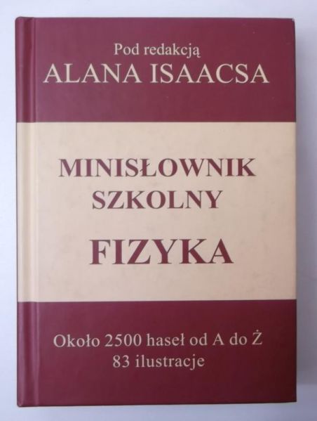 Minisłownik szkolny. Fizyka