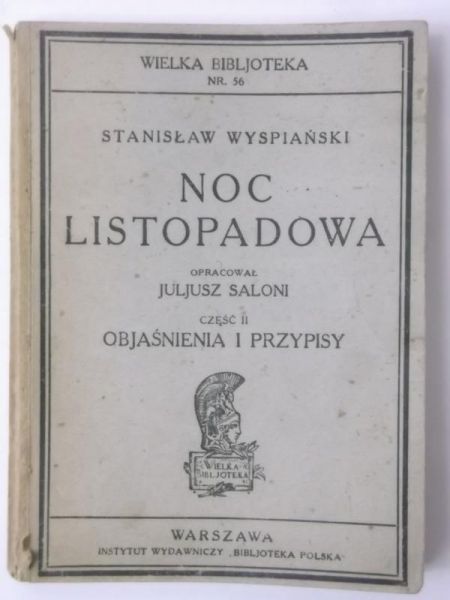 Noc listopadowa, 1930 r.
