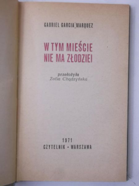 W tym mieście nie ma złodziei