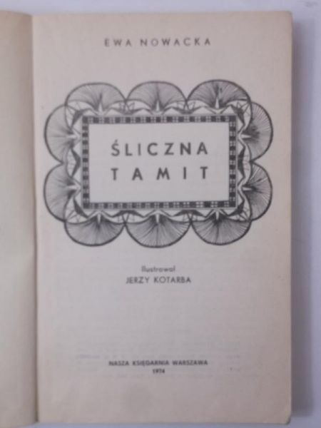 Nowacka Ewa  - Śliczna Tamit
