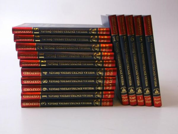 Wielka Encyklopedia Świata, Oxford, Tom I-XV