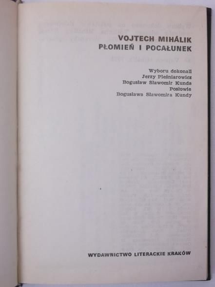 Płomień i pocałunek