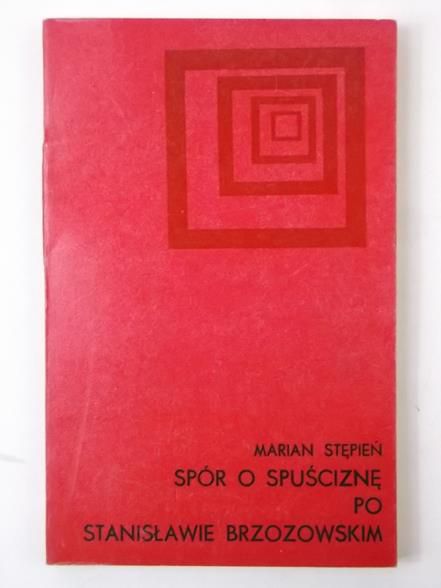 Spór o spuściznę po Stanisławie Brzozowskim