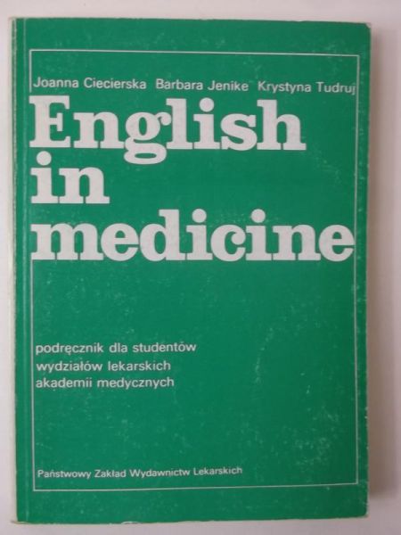 Ciecierska Joanna - English in medicine